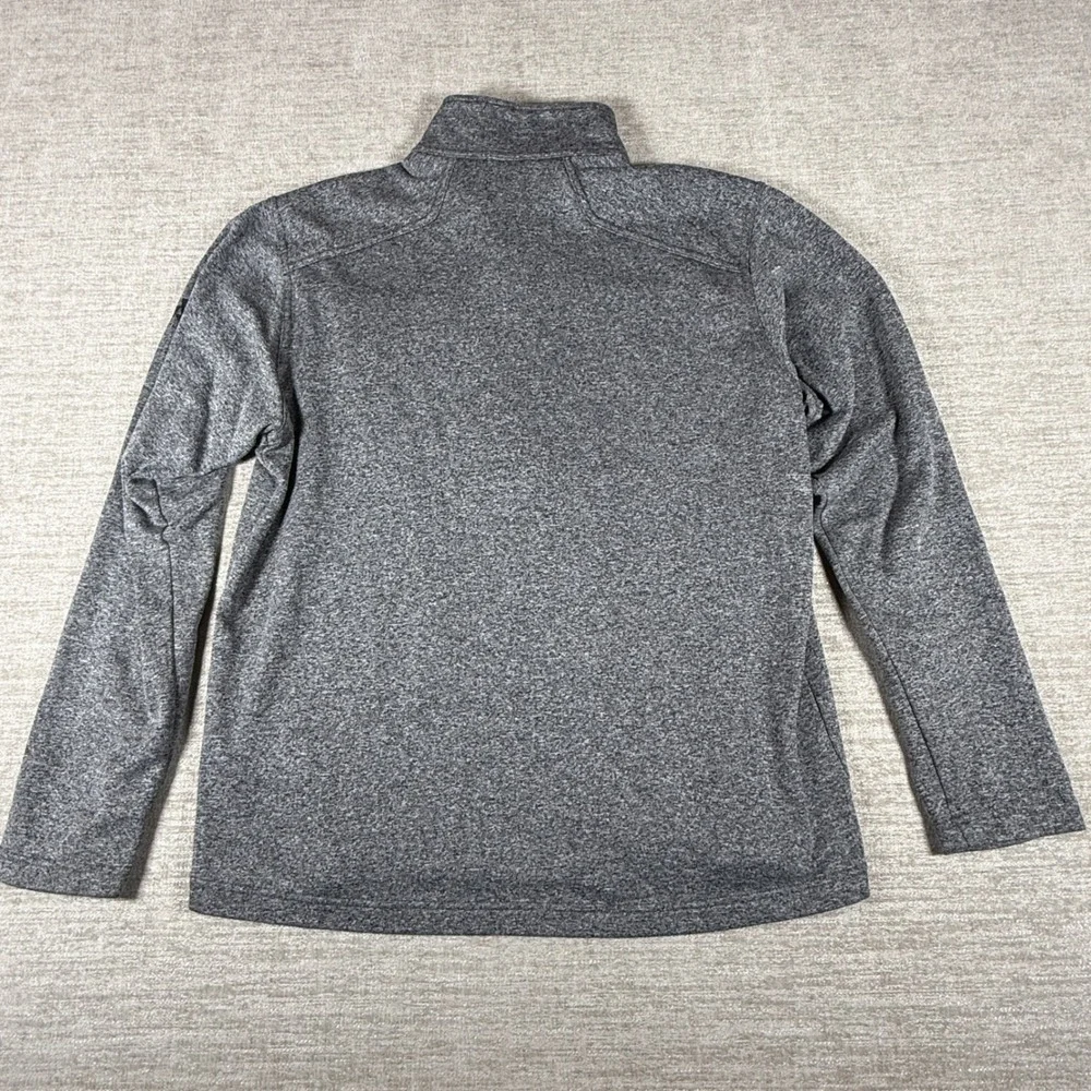 NEW Eddie Bauer 1/4 Zip L/S Pullover Mens L Gray First Ascent Performance Top